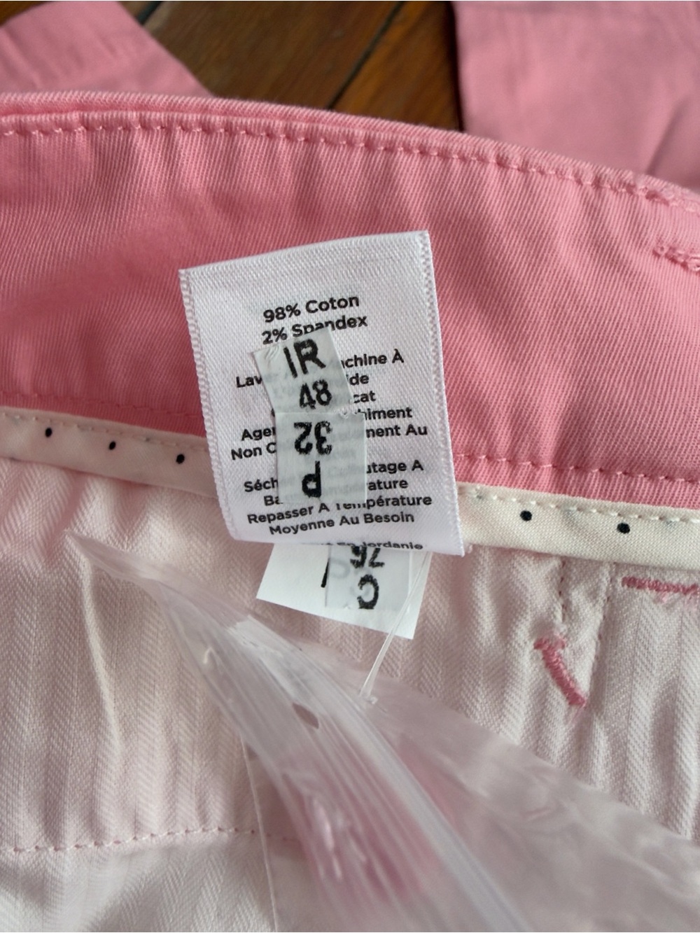 Talbots Pink Perfect Skimmer Slim-Leg Pants - Picture 6 of 6